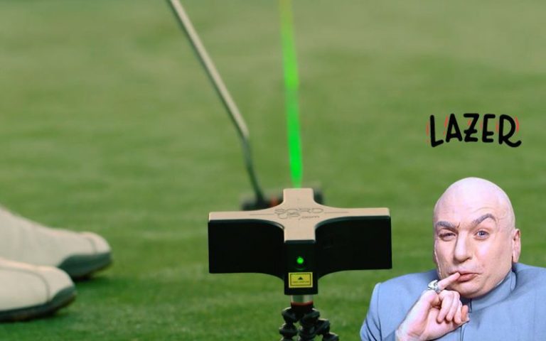 Laser-Powered Golf Game