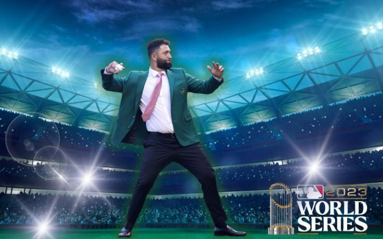 Masters Champ Jon Rahm Hits a Home Run at the World Series